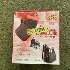 New in box! Over the shoulder organizer!